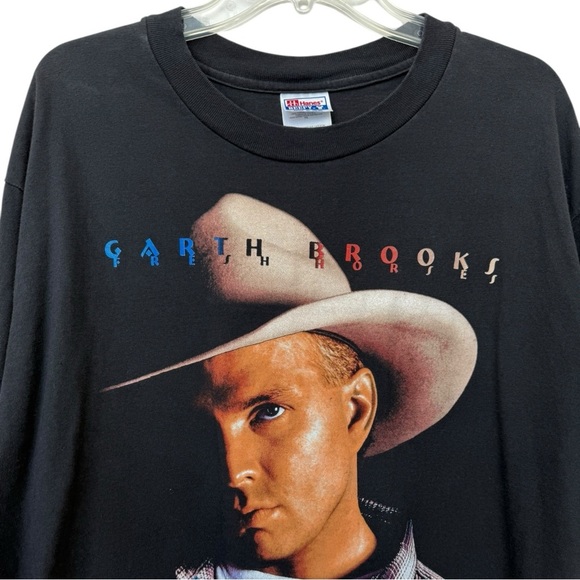 Garth Brooks Fresh Horses 1996 Country Concert Tour Shirt Size XL Vintage 90s - Picture 2 of 8